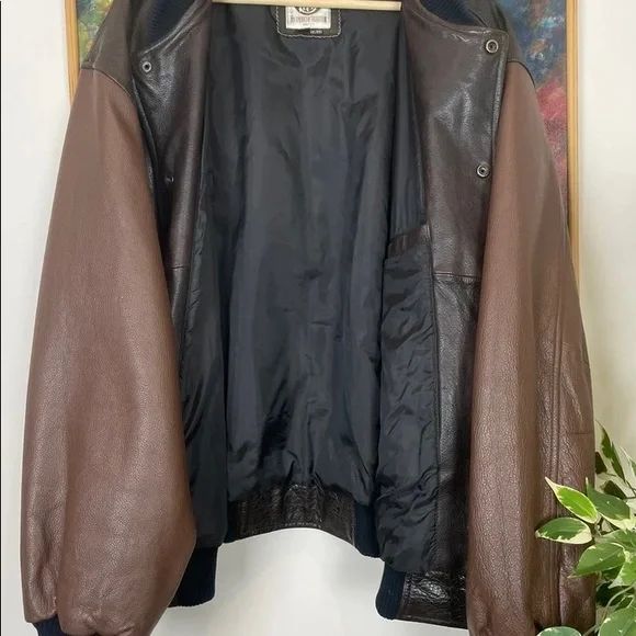 1990s Vintage Leather Smith and Wesson